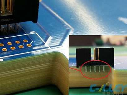 Consider pin replacement to ease bottom-side soldering